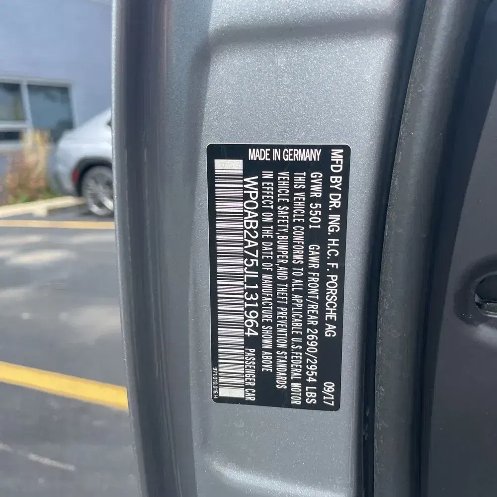 2018 Porsche Panamera 4S