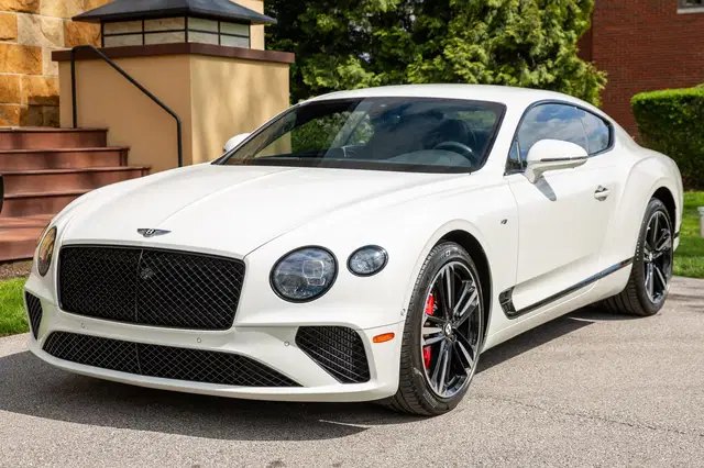 2022 Bentley Continental GT V8 - ~7,200 Miles, 542-hp Twin-Turbo V8, AWD, Blackline Specification