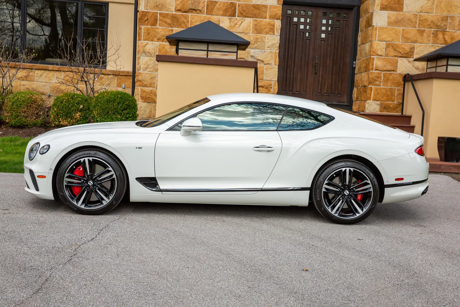 2022 Bentley Continental GT V8 - ~7,200 Miles, 542-hp Twin-Turbo V8, AWD, Blackline Specification