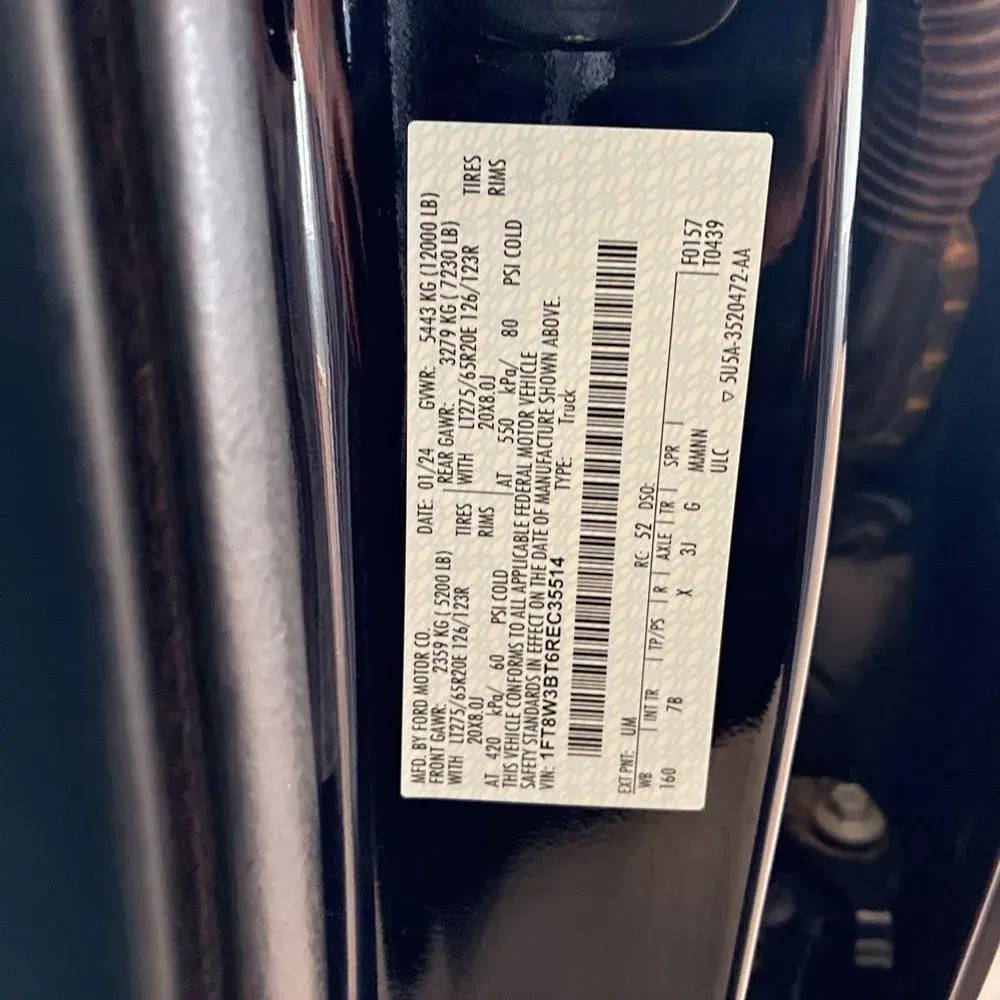 2024 Ford F-350 Super Duty Platinum