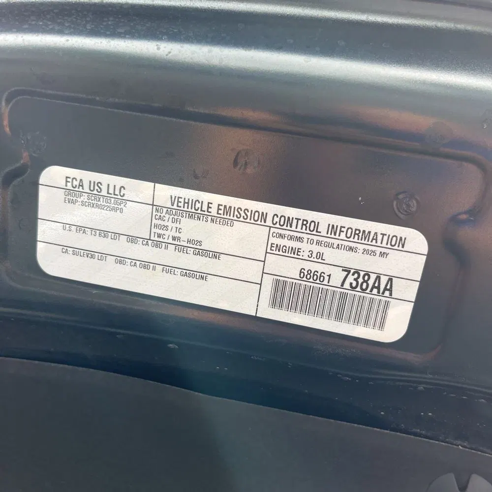 2025 Ram 1500 Tungsten