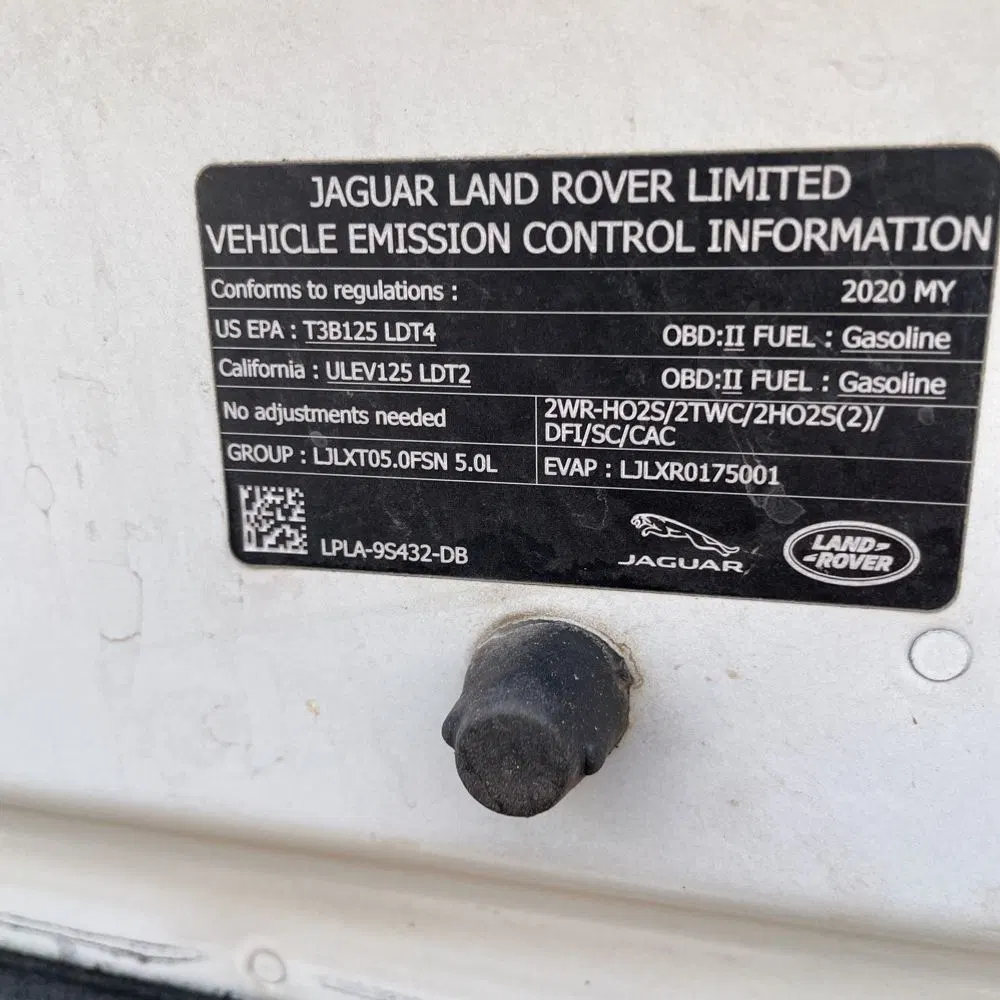 2020 Land Rover Range Rover P525 HSE