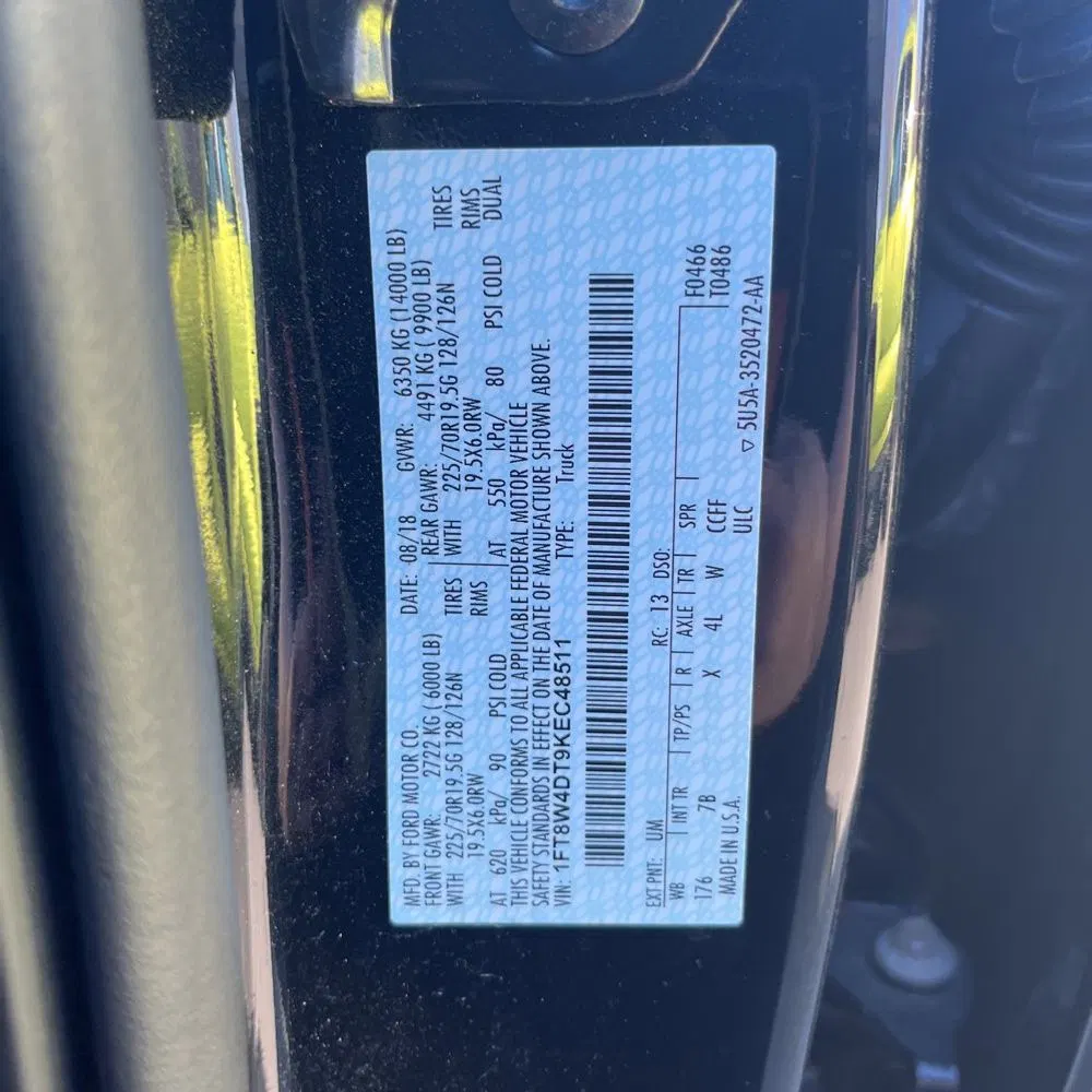 2019 Ford F-450 Super Duty Platinum