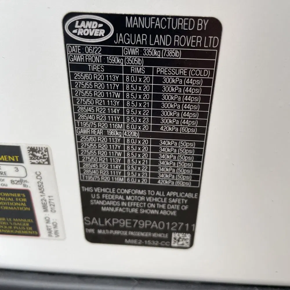 2023 Land Rover Range Rover P530 SE