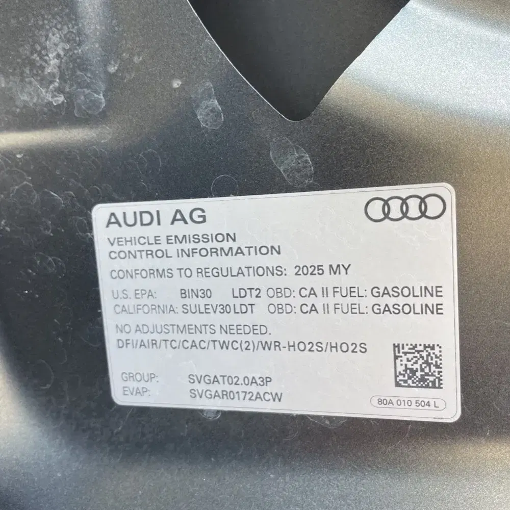 2025 Audi Q5 S-Line Prem+ 55 PHEV