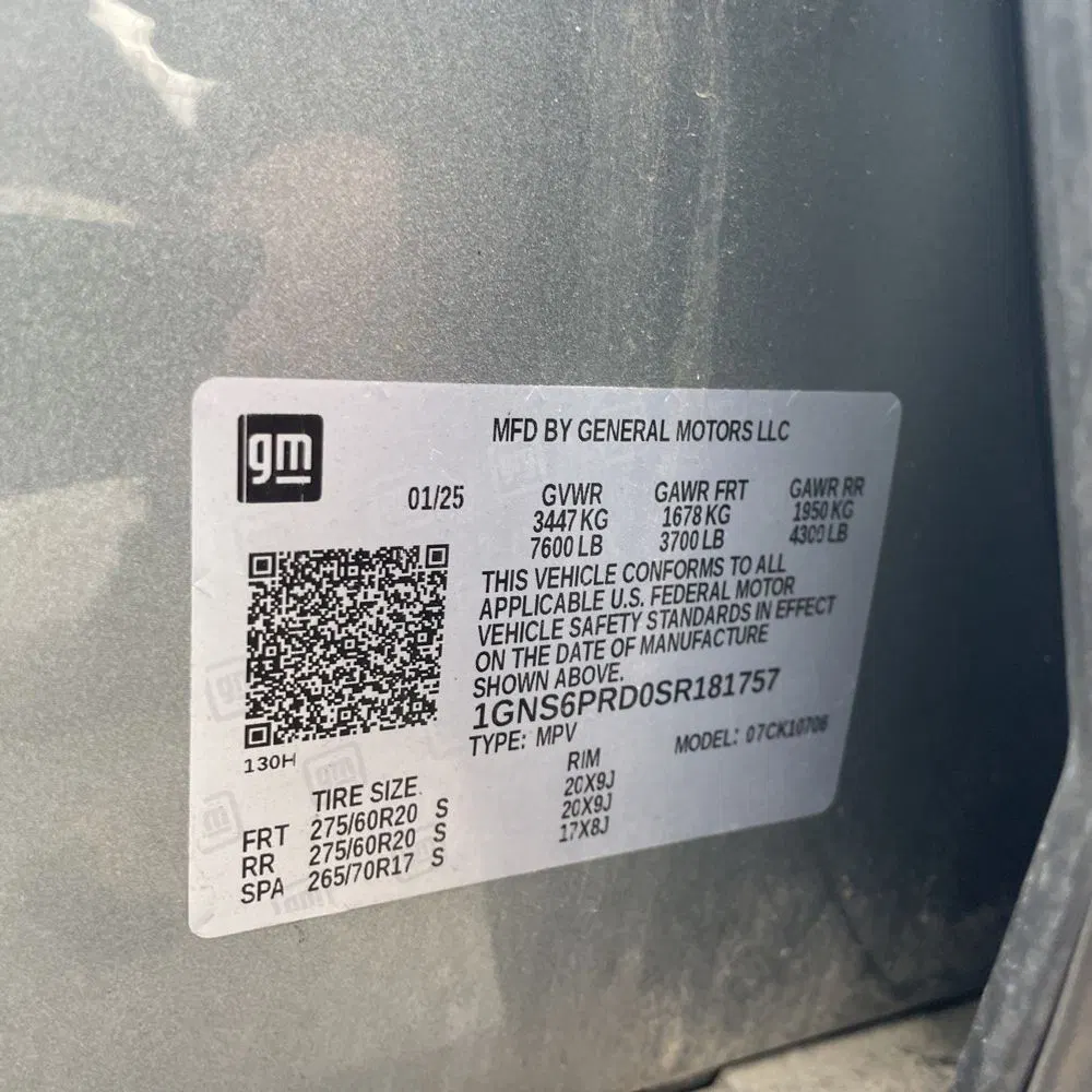 2025 Chevrolet Tahoe Z71