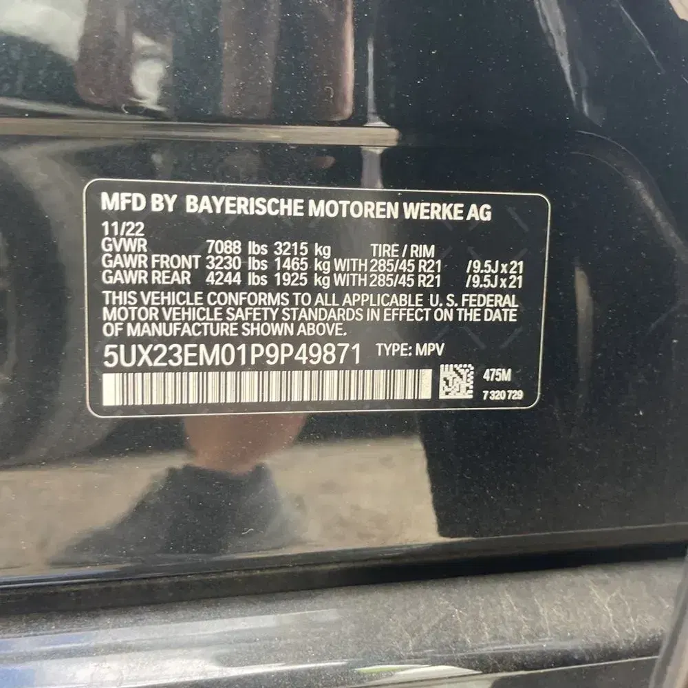 2023 BMW X7 XDrive40i