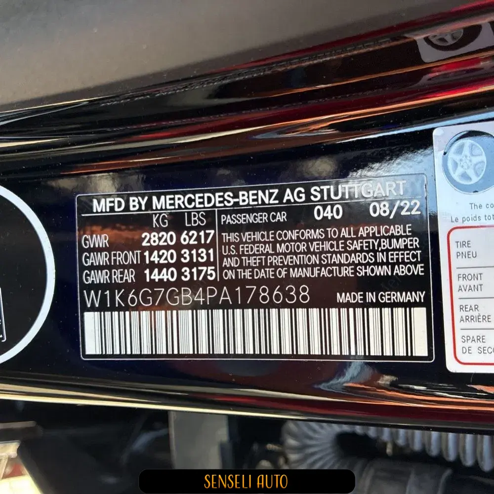 2023 Mercedes-Benz S-Class S 580 4MATIC