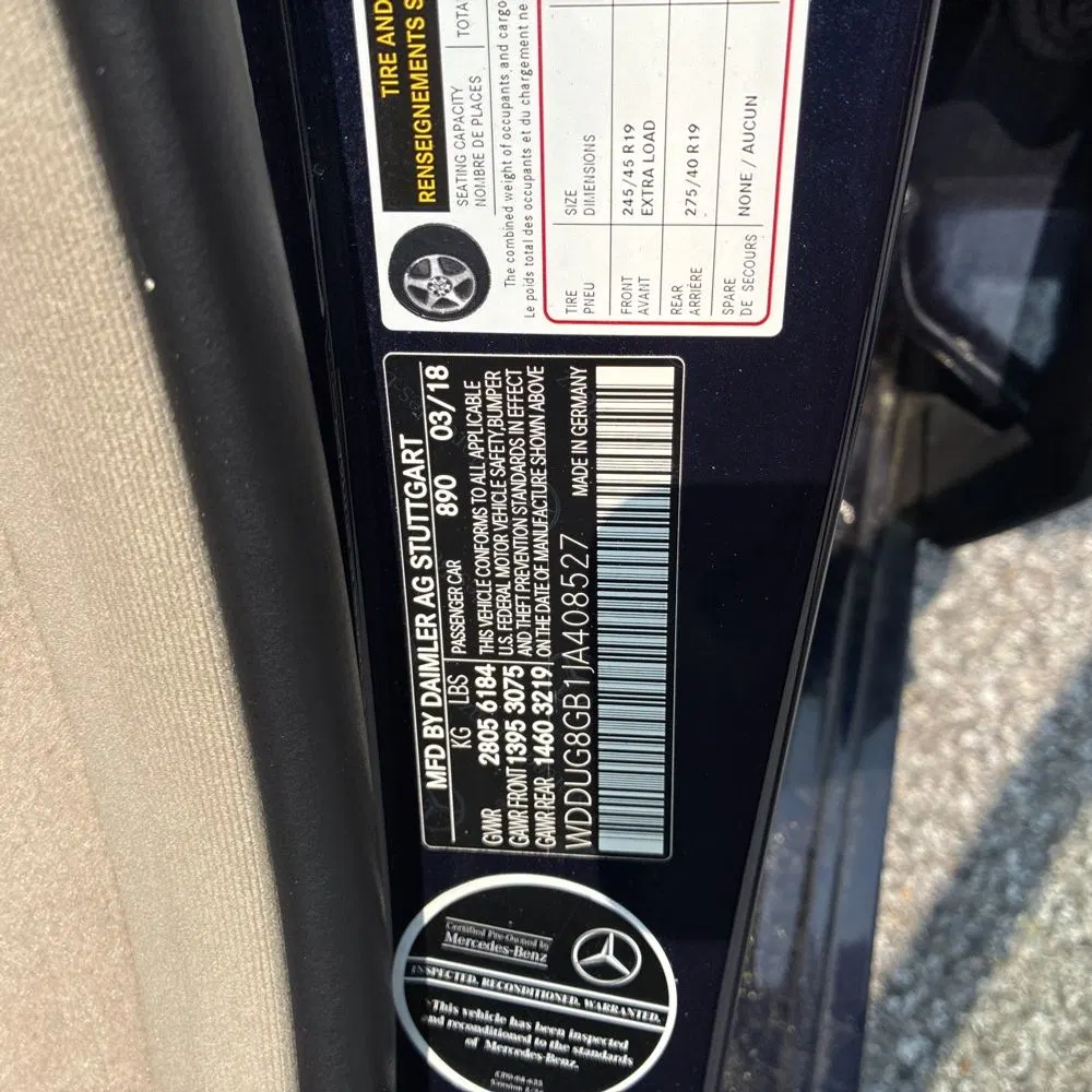 2018 Mercedes-Benz S-Class S 560 4MATIC