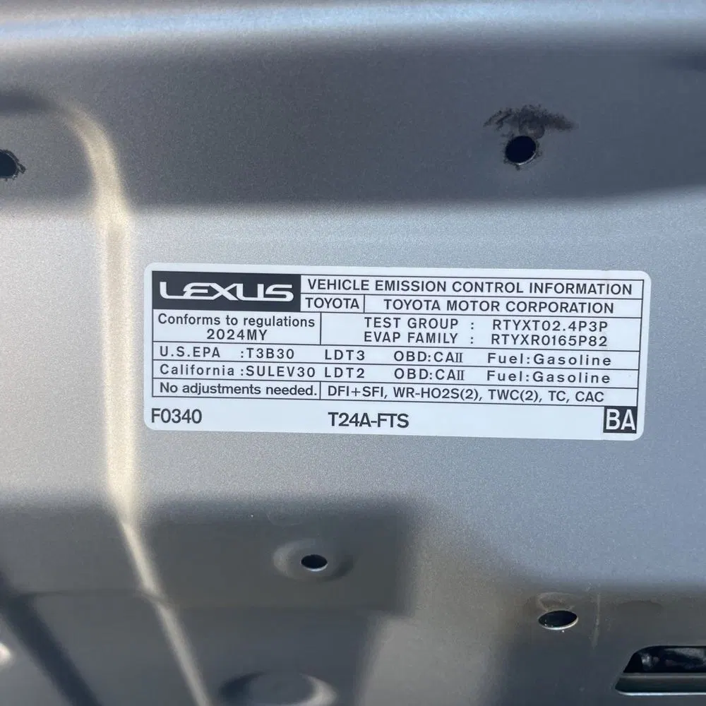 2024 Lexus TX 350 Luxury