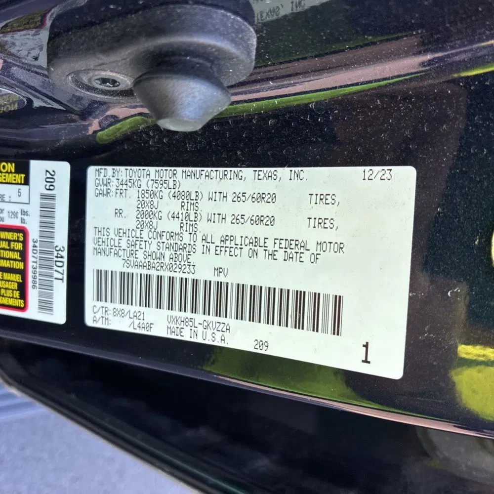 2024 Toyota Sequoia Platinum