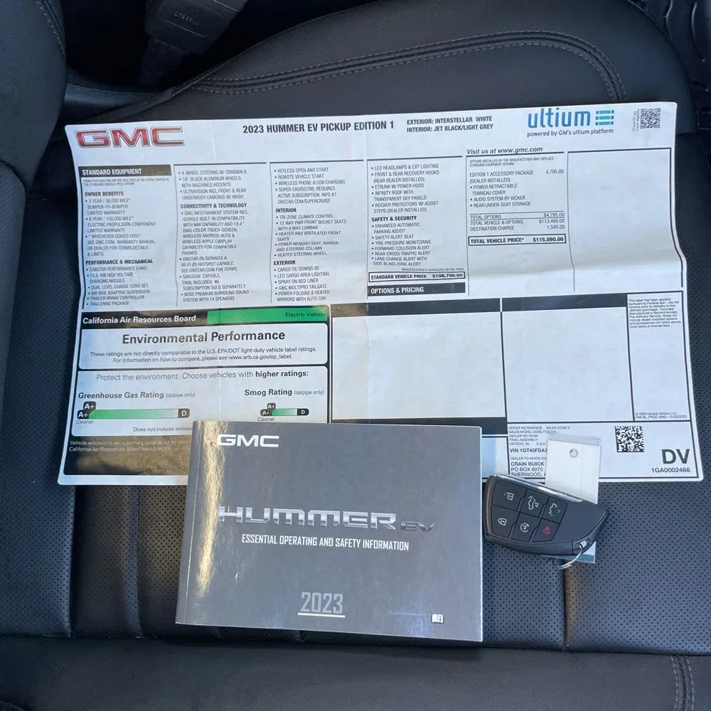 2023 GMC HUMMER EV 3X