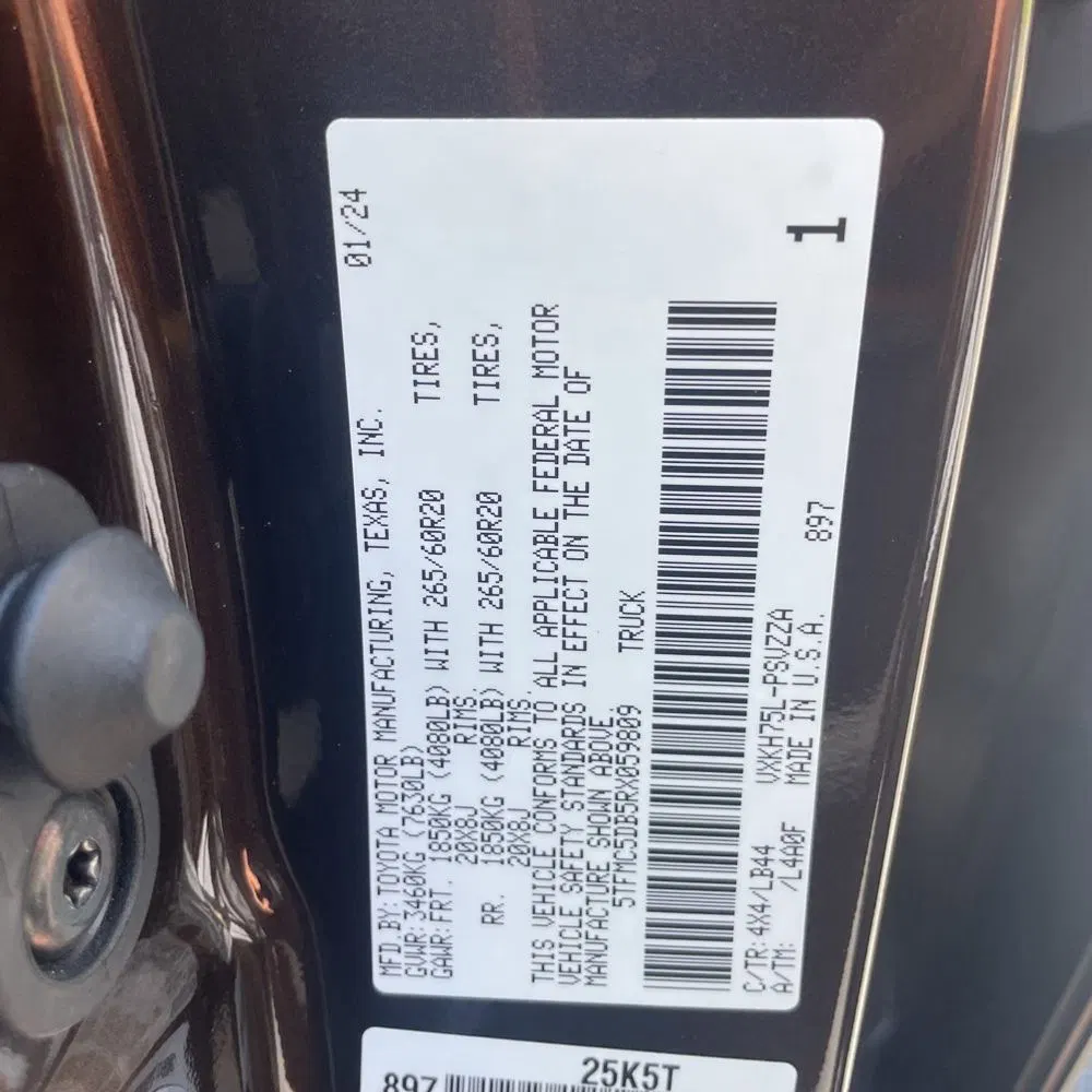 2024 Toyota Tundra 1794 Edition HV