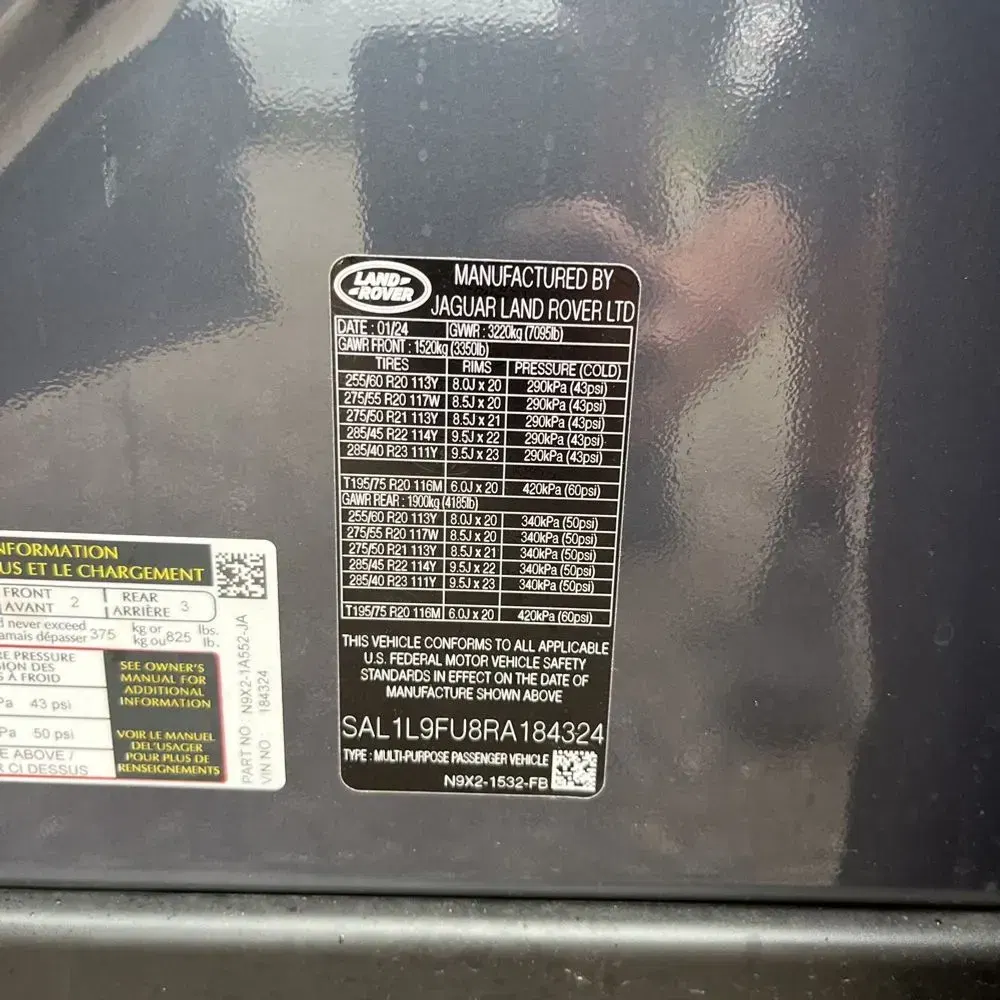 2024 Land Rover Range Rover Sport Dynamic SE P400