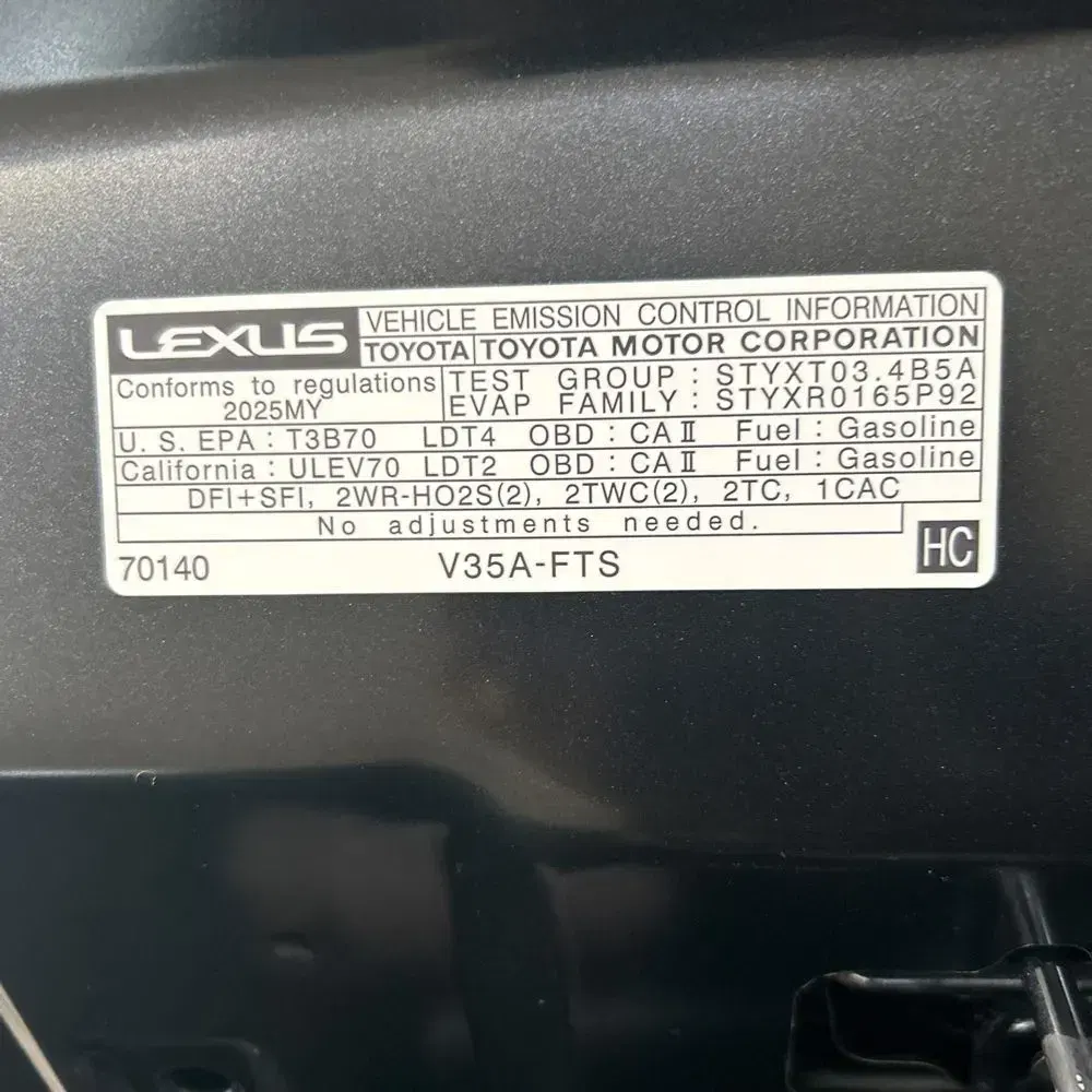 2025 Lexus LX-Series LX600 F Sport