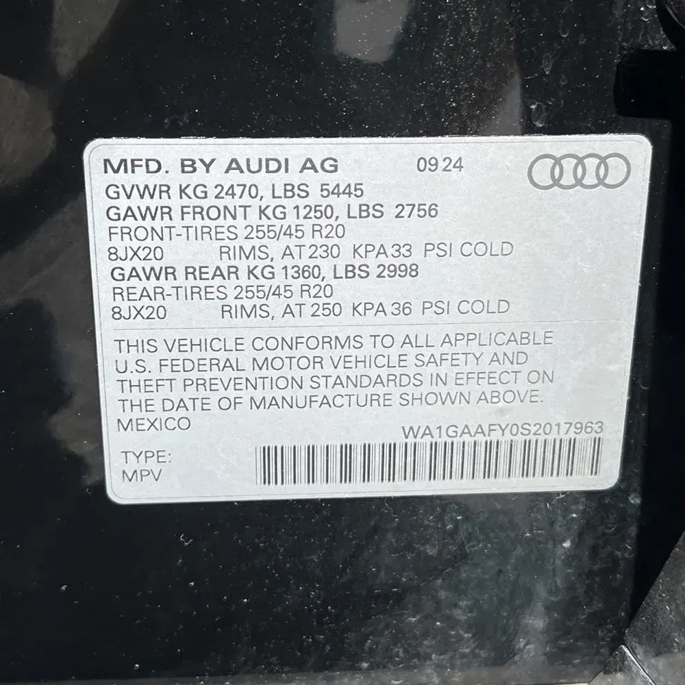 2025 Audi Q5 S-Line Prem 45