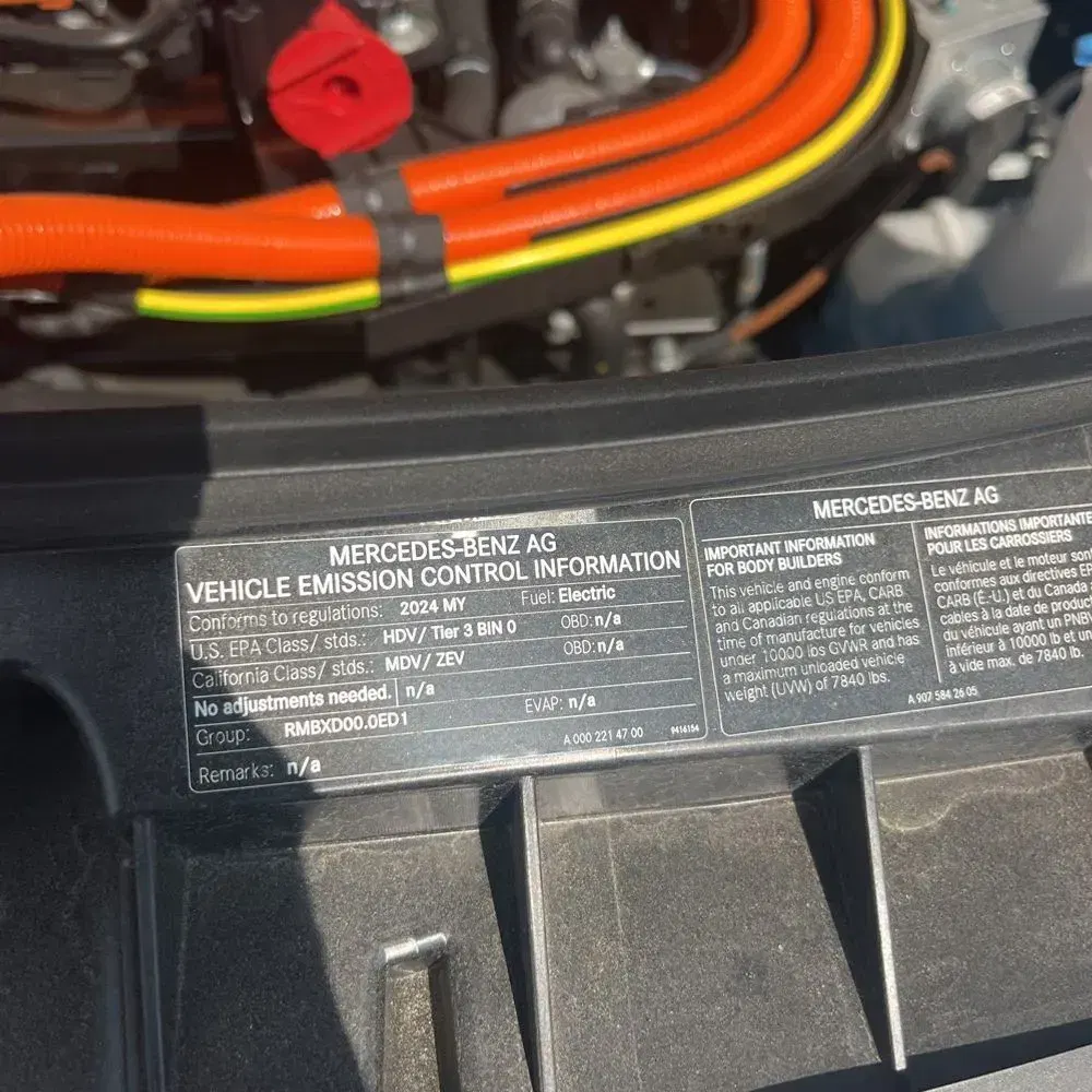 2024 Mercedes-Benz eSprinter 2500