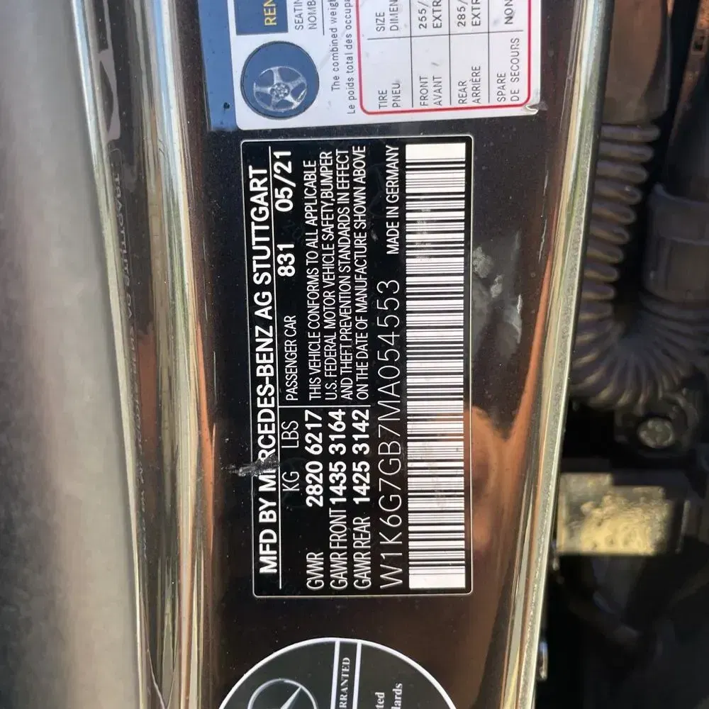 2021 Mercedes-Benz S-Class S 580 4MATIC