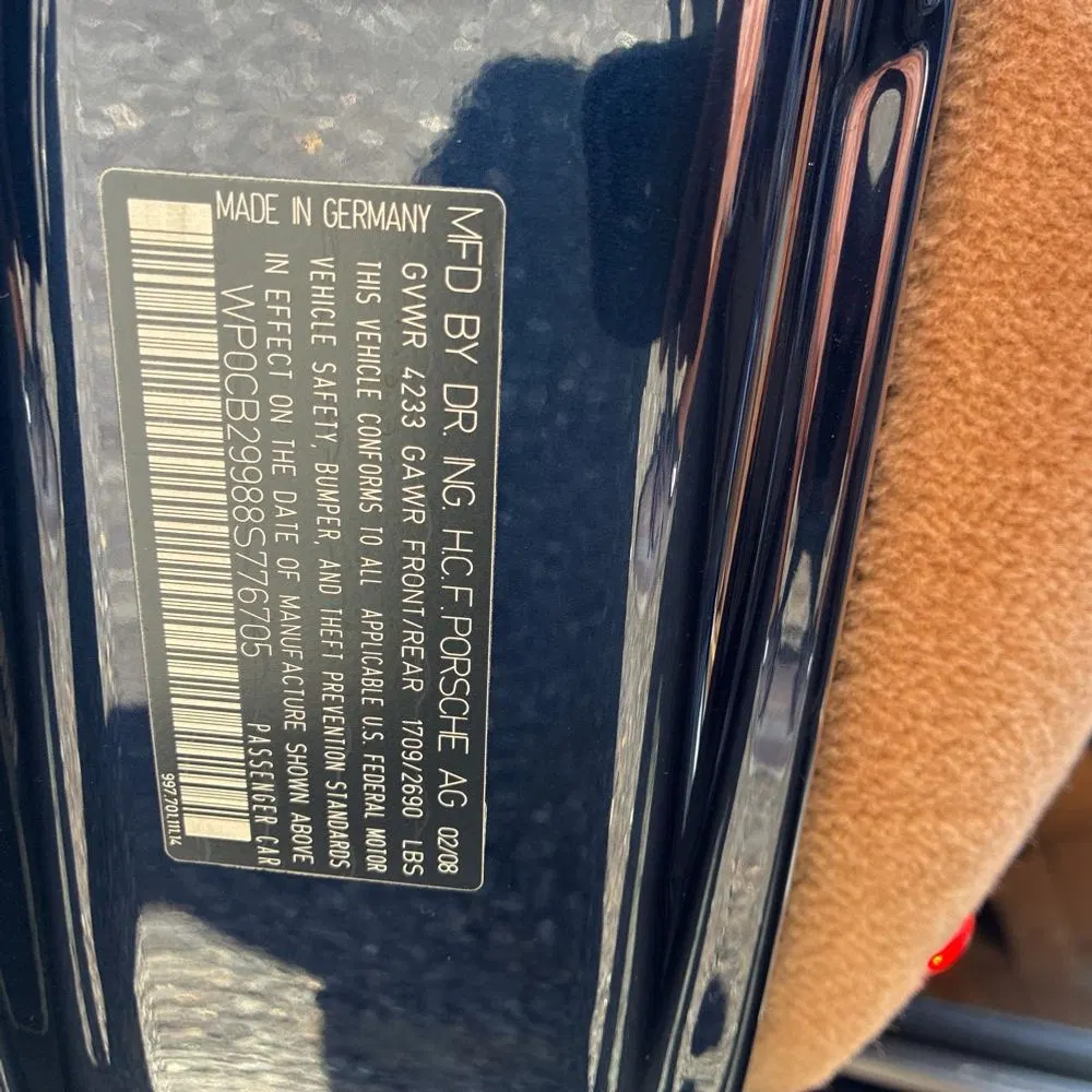 2008 Porsche 911 Carrera S