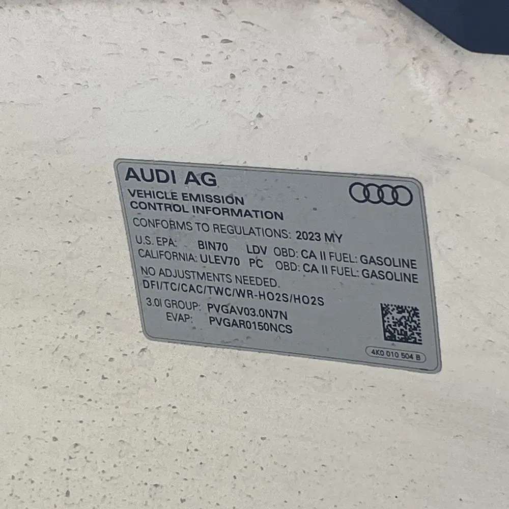 2023 Audi A7 Prestige 55 TFSI