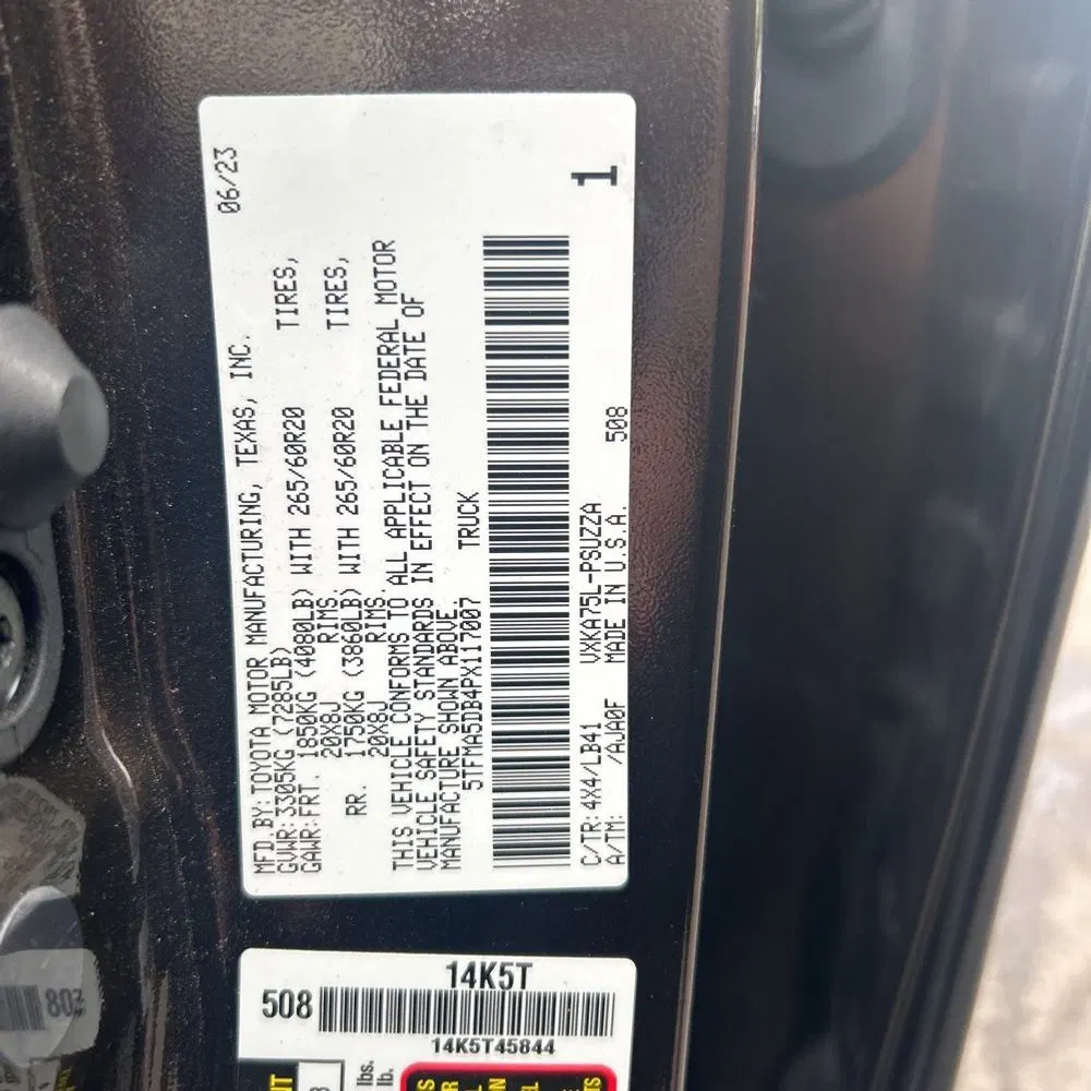2023 Toyota Tundra 1794 Edition