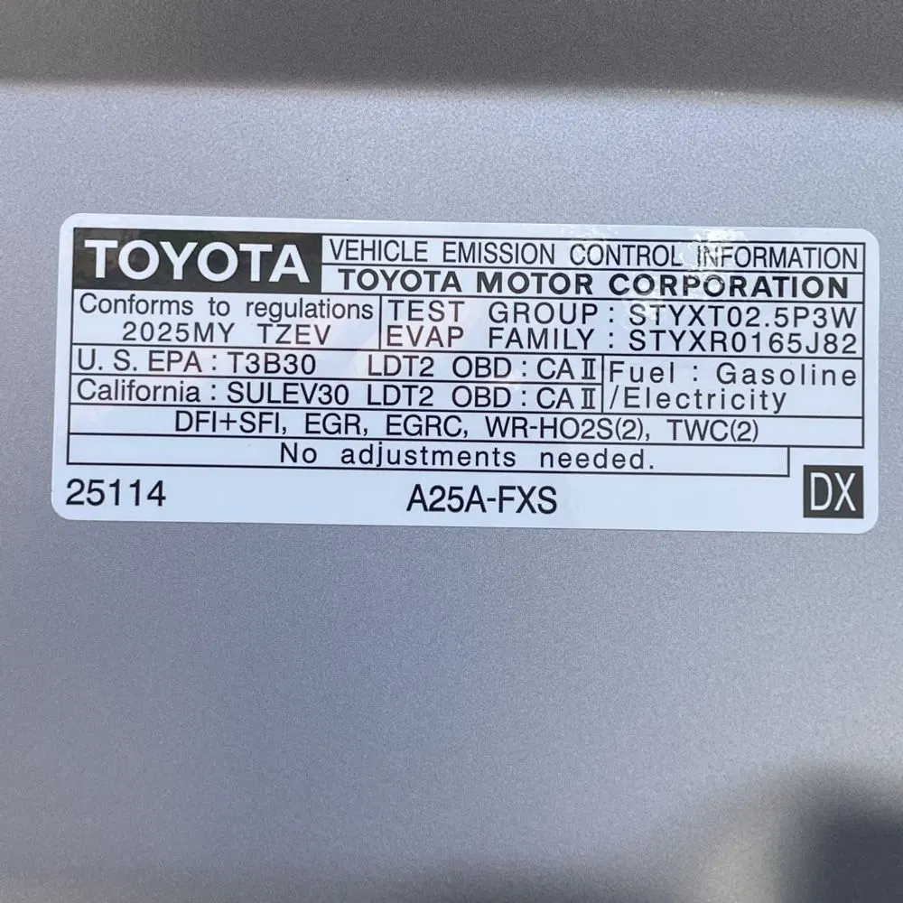 2025 Toyota RAV4 Plug-in Hybrid XSE
