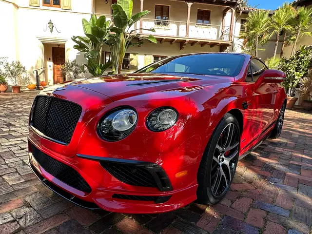 2017 Bentley Continental Supersports - ~15,700 Miles, 1 of 710 Supersports Models, Twin-Turbo W12, St. James Red