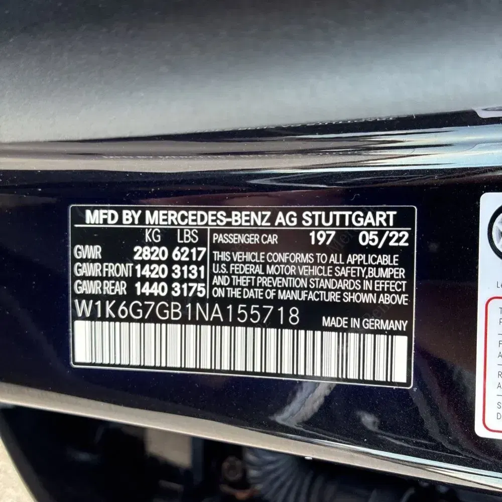 2022 Mercedes-Benz S-Class S 580 4MATIC