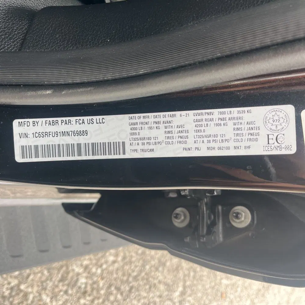 2021 Ram 1500 TRX