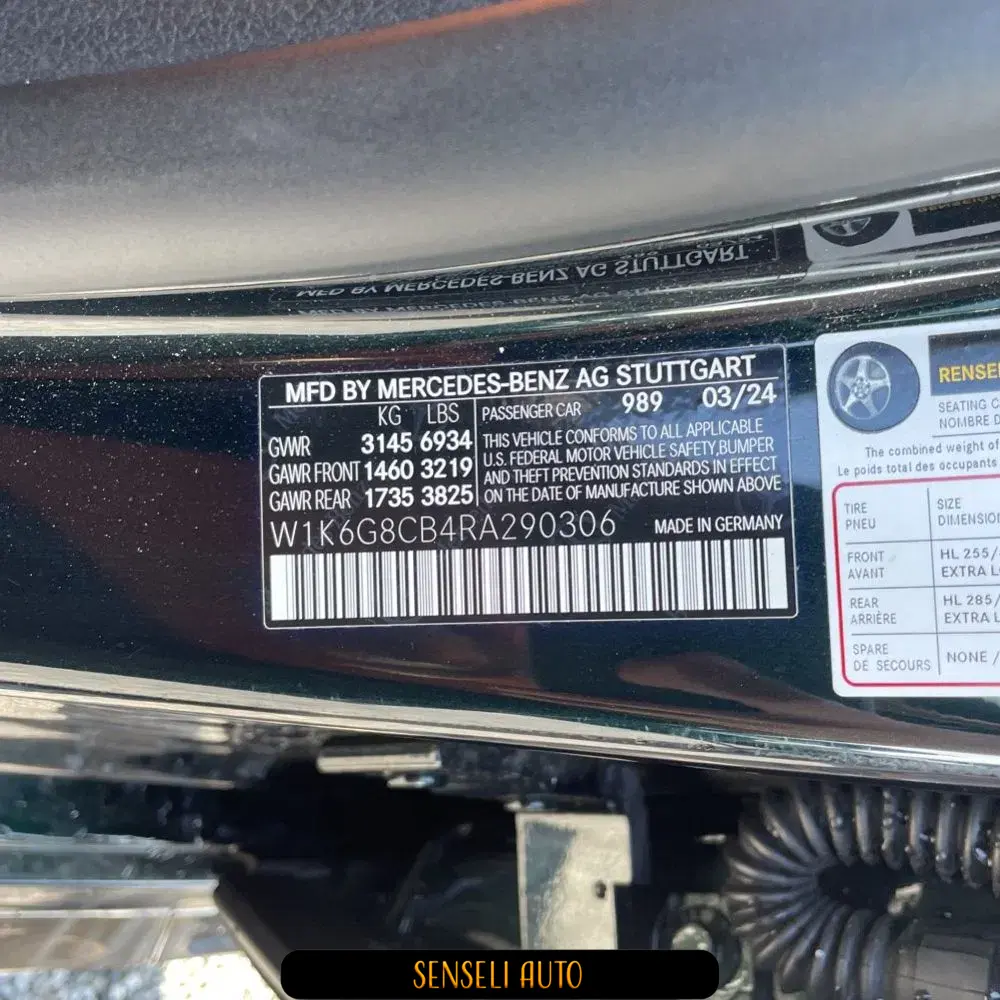 2024 Mercedes-Benz S-Class AMG S 63 E Performance