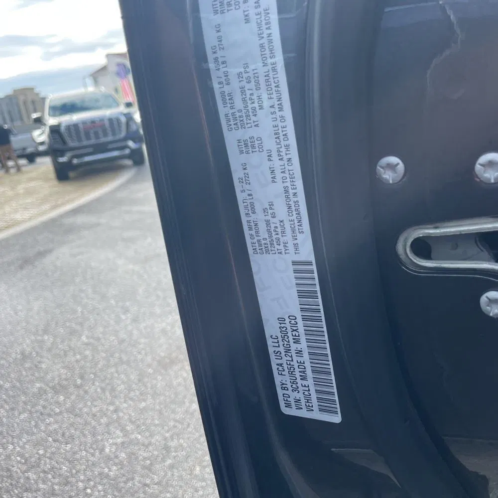 2022 Ram 2500 Laramie