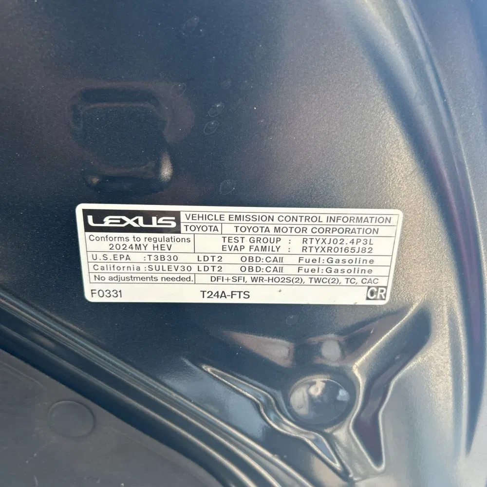 2024 Lexus RX 500h F SPORT Performance