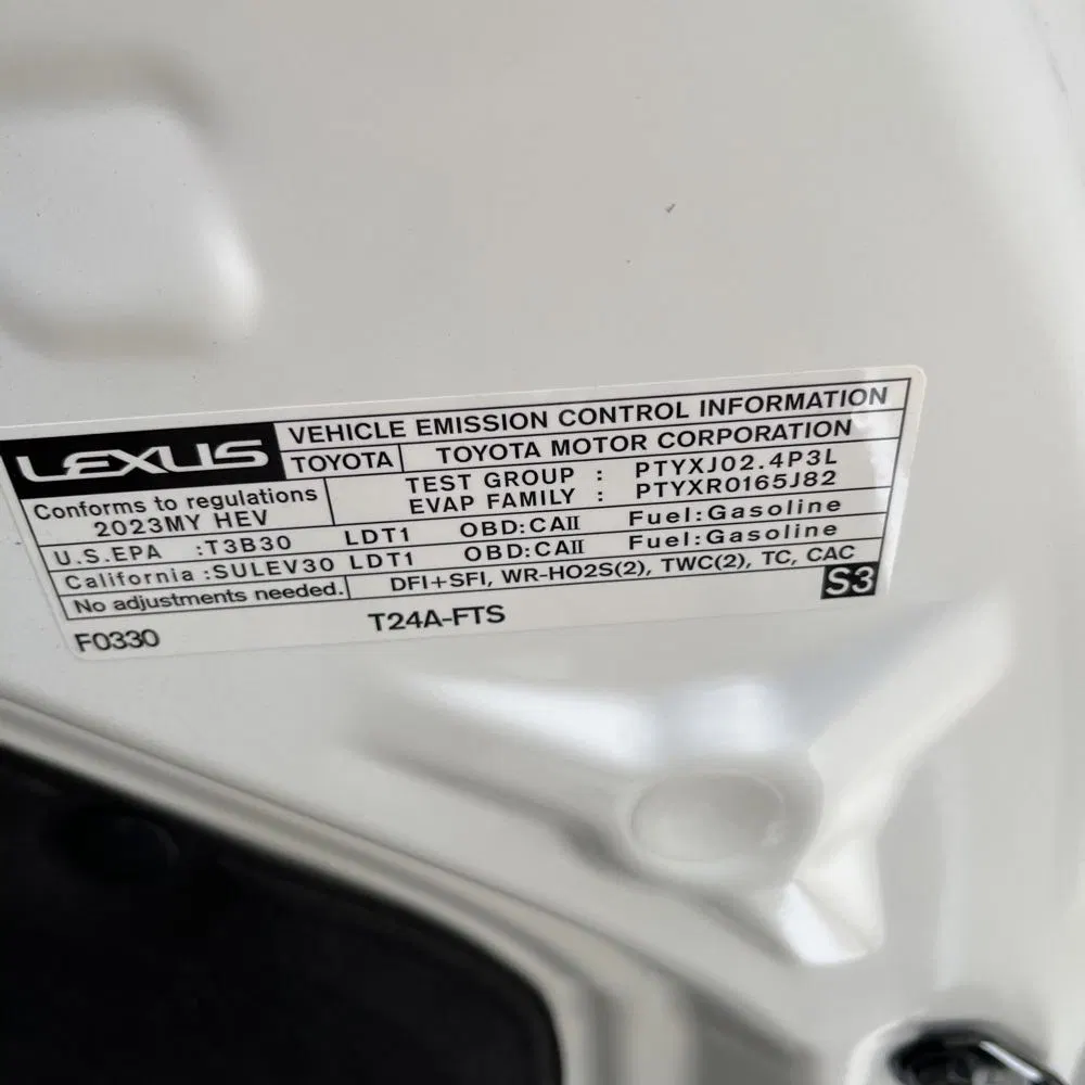 2023 Lexus RX 500h F SPORT Performance