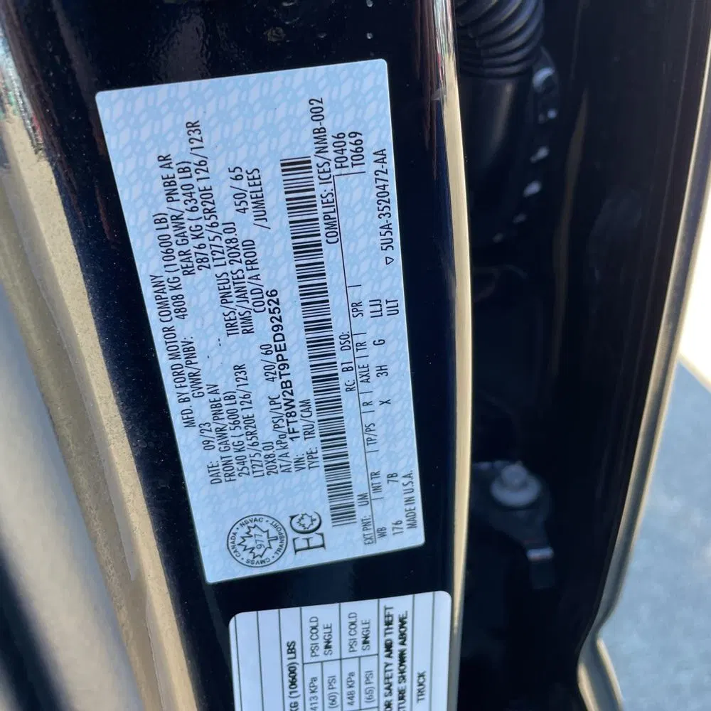 2023 Ford F250 S/D XLT