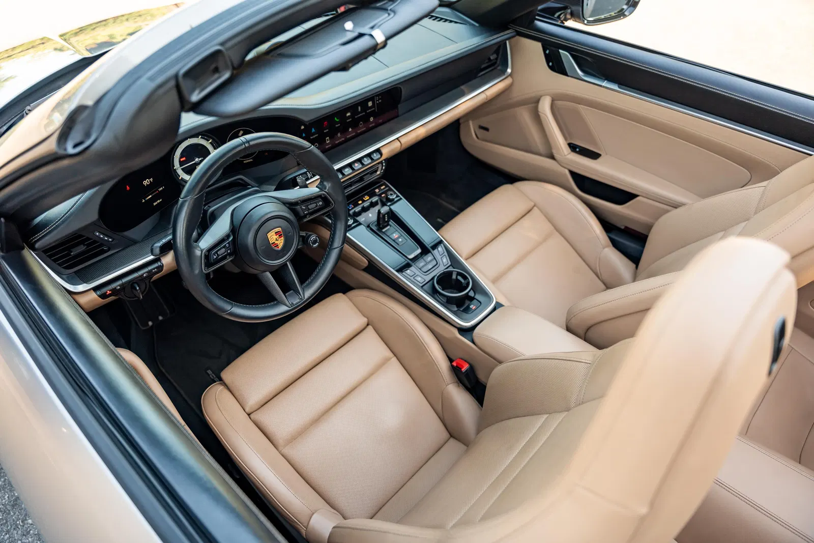 2022 Porsche 911 Carrera Cabriolet - Turbo Flat-6, Premium Package, Sport Exhaust System, California-Owned
