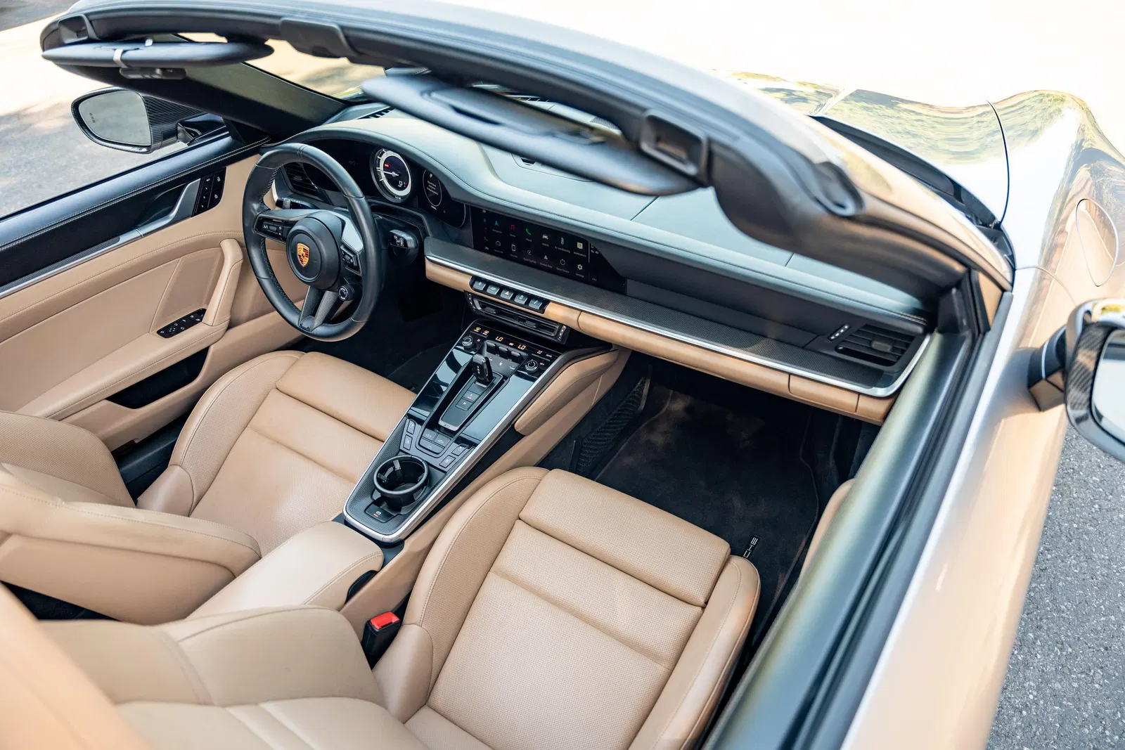 2022 Porsche 911 Carrera Cabriolet - Turbo Flat-6, Premium Package, Sport Exhaust System, California-Owned