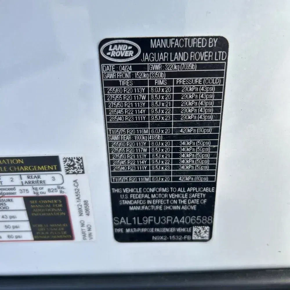 2024 Land Rover Range Rover Sport P400 Dynamic SE