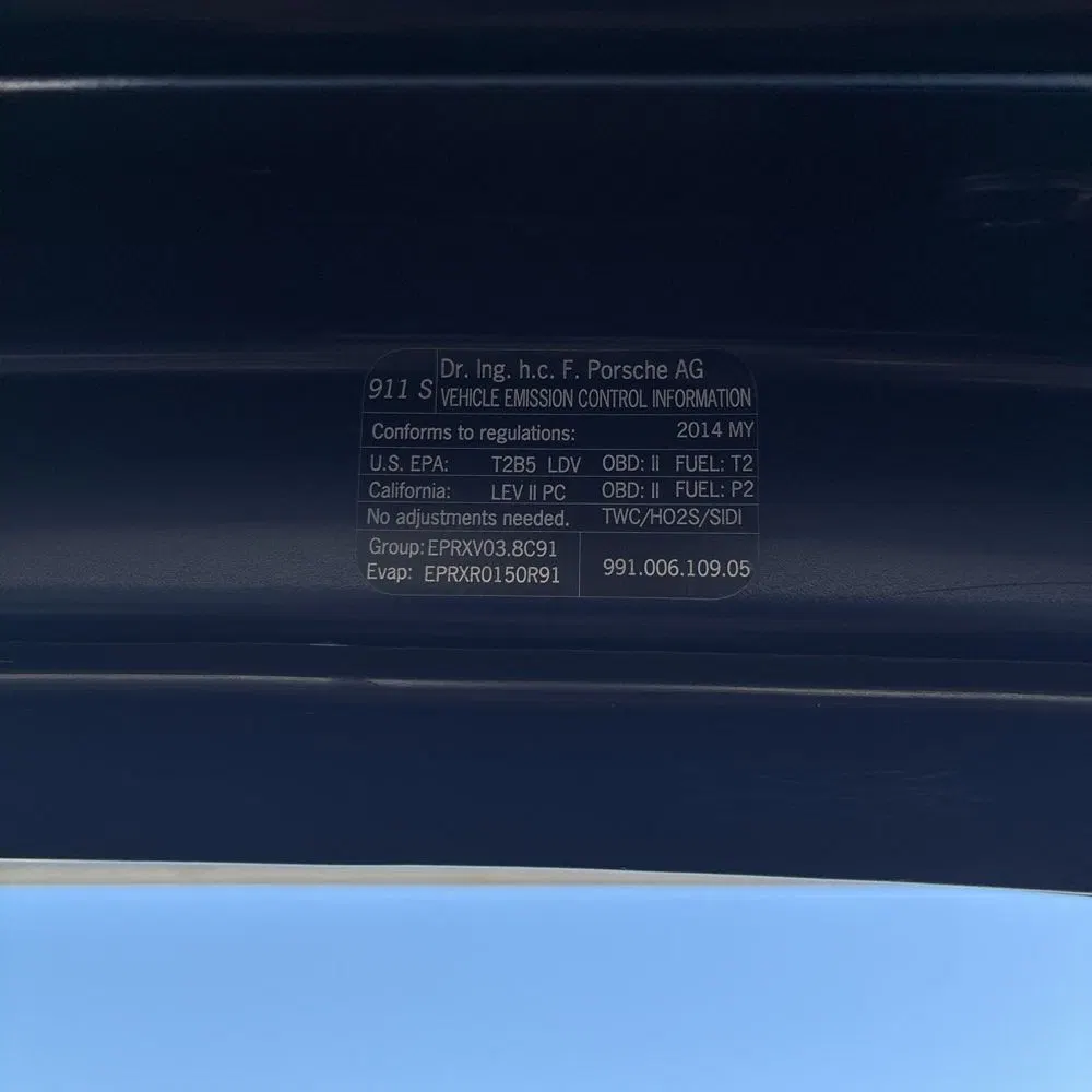 2014 Porsche 911 Carrera 4S