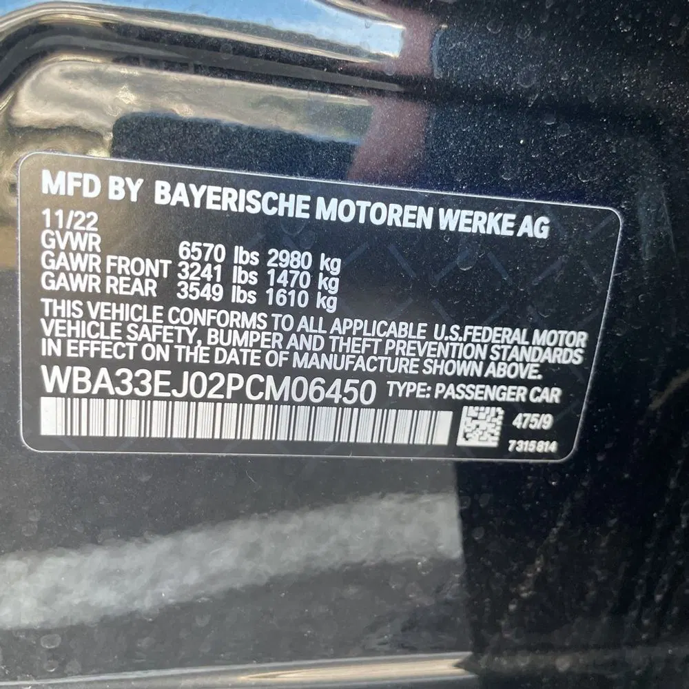 2023 BMW 7-Series 760xi