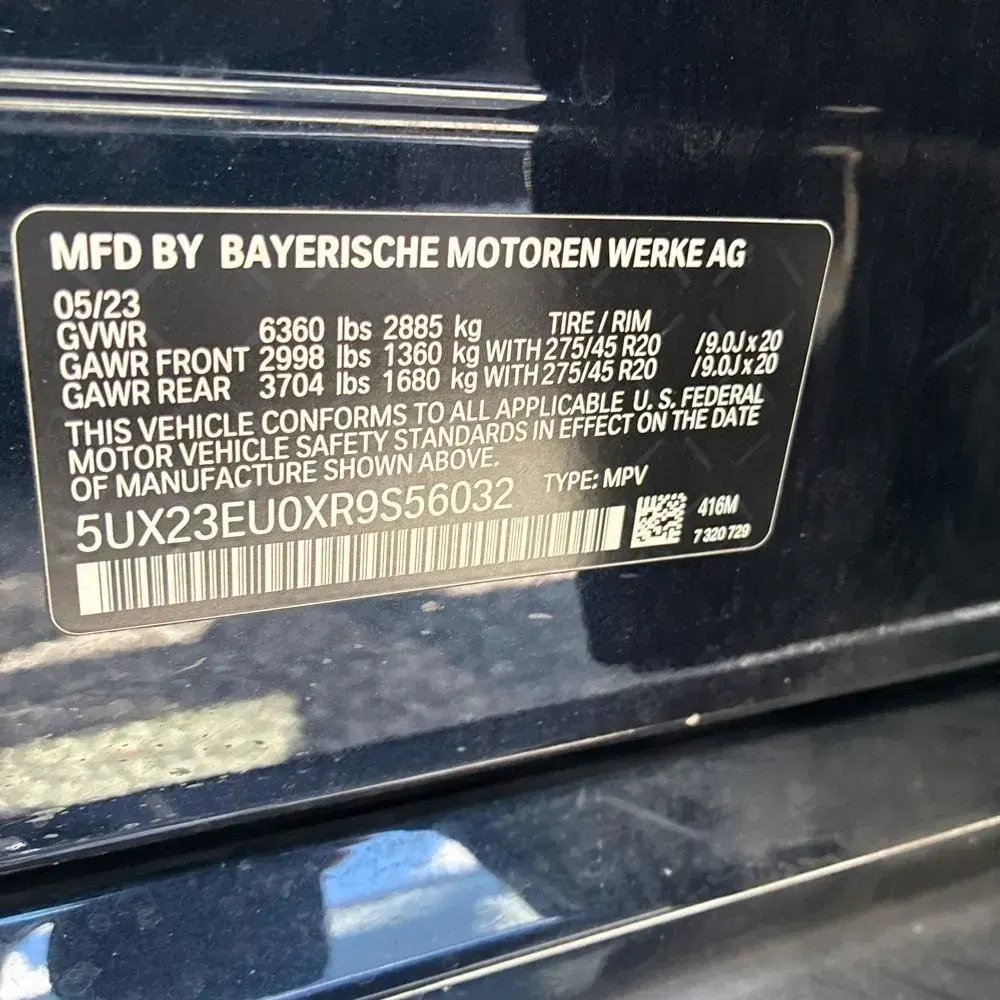 2024 BMW X5 XDrive40i