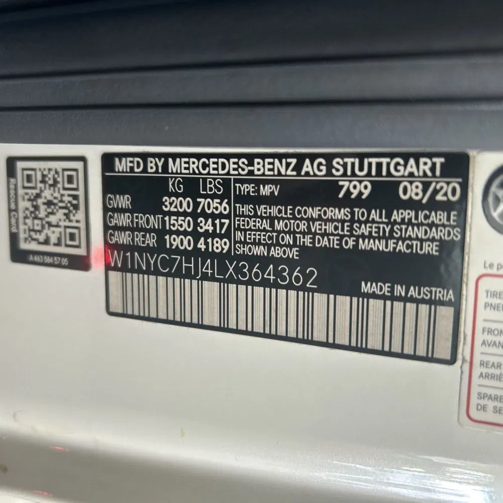 2020 Mercedes-Benz G-Class AMG G 63