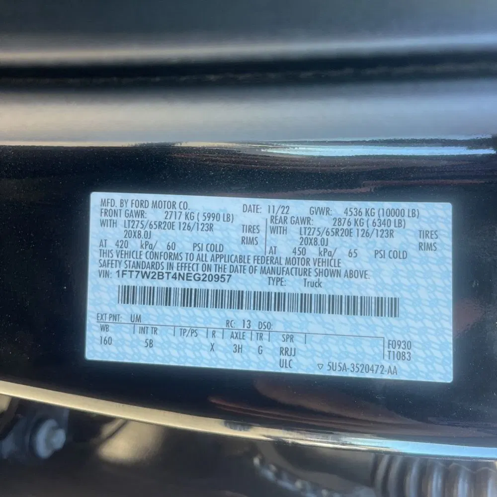 2022 Ford F-250 Super Duty Lariat