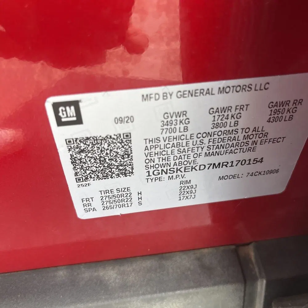 2021 Chevrolet Suburban RST