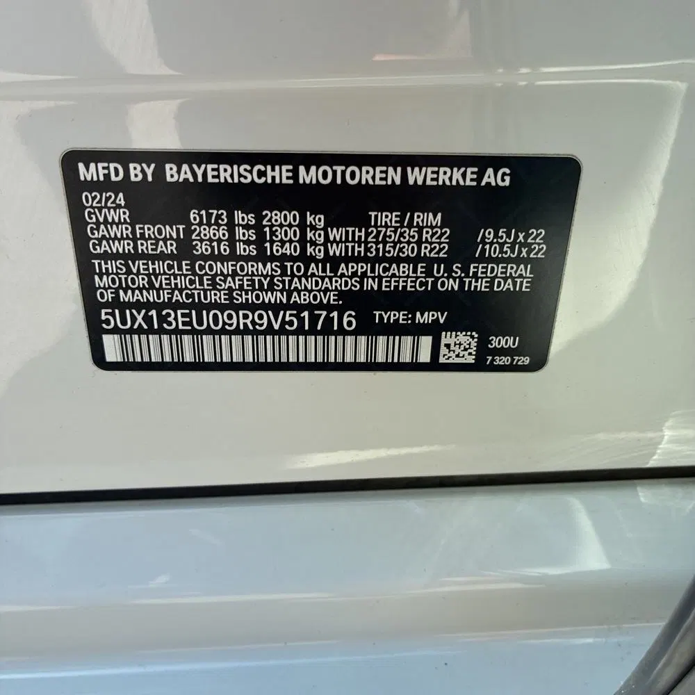 2024 BMW X5 sDrive40i