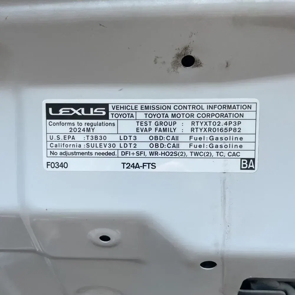 2024 Lexus TX 350 Luxury