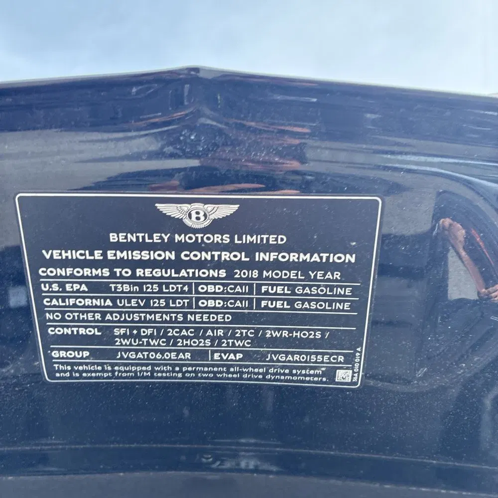 2018 Bentley Bentayga Base