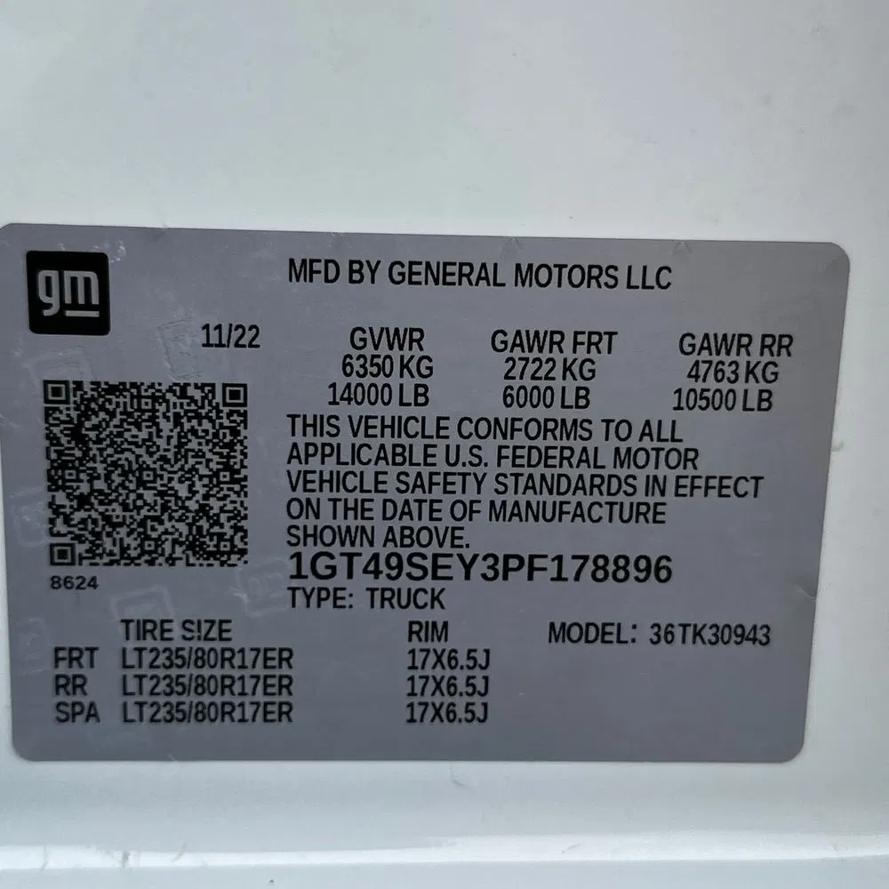 2023 GMC Sierra 3500HD Pro