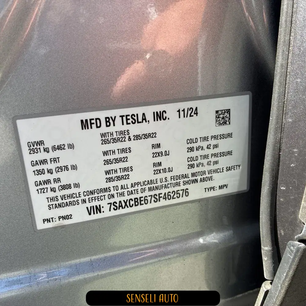 2025 Tesla Model X Plaid