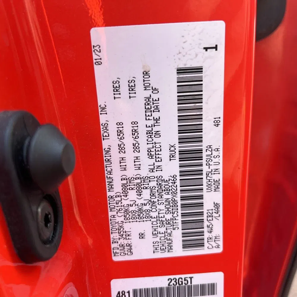 2023 Toyota Tundra TRD Pro HV