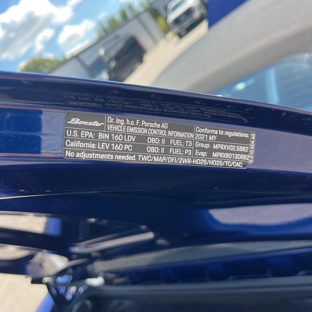2021 Porsche 718 Boxster Base